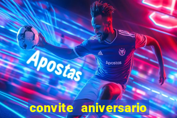 convite aniversario infantil futebol